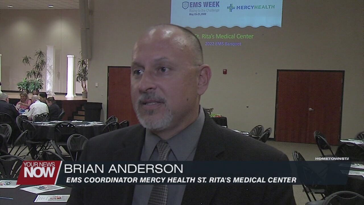 Mercy Health-St. Rita’s honors emergency responders during EMS Week Banquet